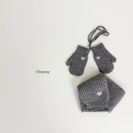 vbunny/63. heart embroidery glove FREE