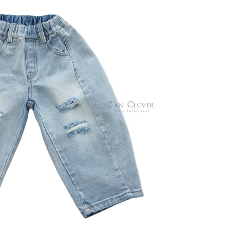 zanclover/22. D line damage denim pants 13-19
