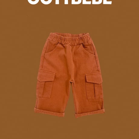 oottbebe/35. holly day cargo pants XS(0-1Y)-XL(4-5Y)