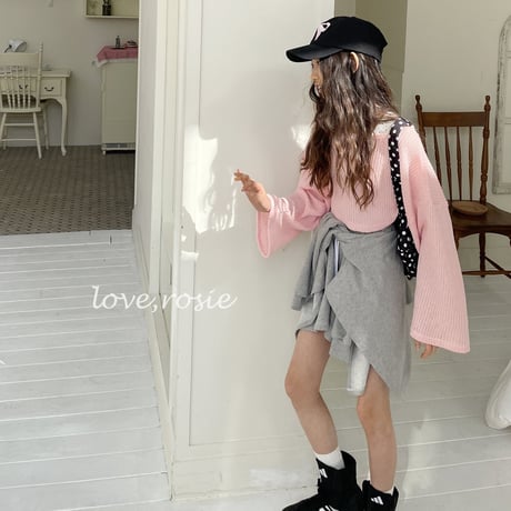 loverosie/61. roose tee knit 2XL