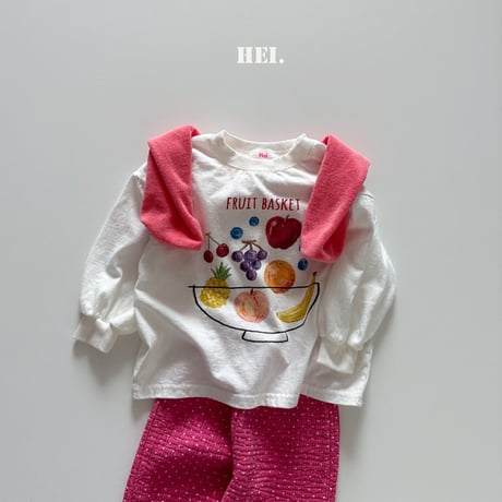 hei/13. fruit long T-shirt XS-XL