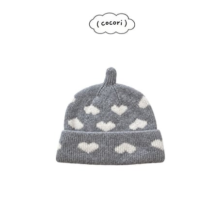 nightbebe/32. coco heart beanie FREE(52CM)