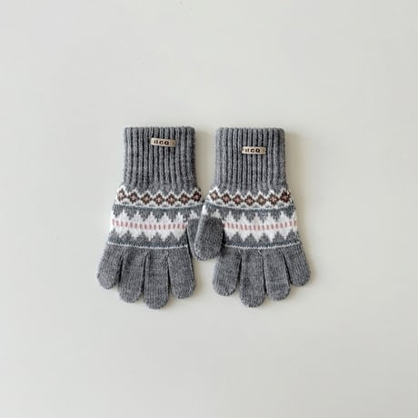 dudie/131. fair isle glove FREE