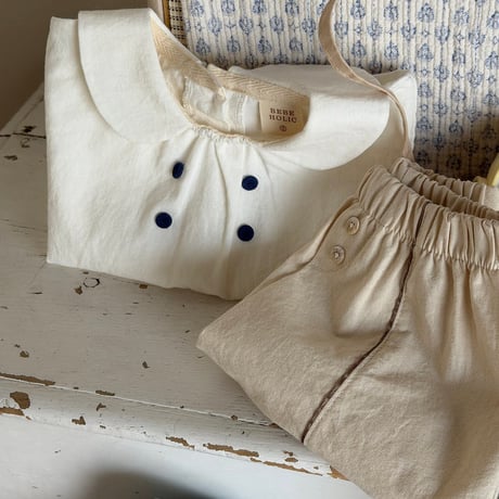 bebeholic/36. mael double blouse S(3-6M)-L(12-18M)