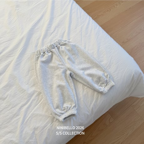 ninibello/57. milk lace jogger pants XS-XL