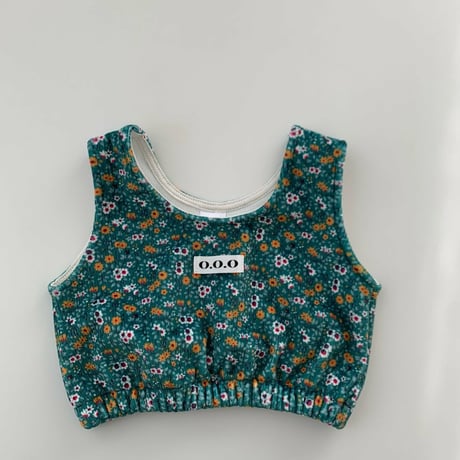 ooo/24. flower vest XS-XL
