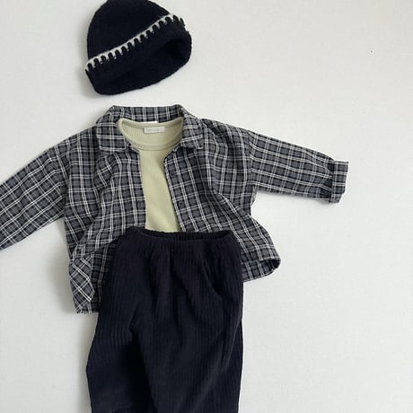 minirobe/15.  Lia Check Shirt  S-XL