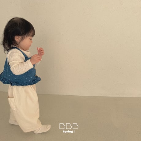 bellabambina/64. bebe heart denim vest 12M-S