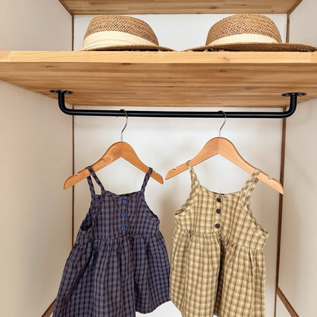 lovin/11. autumn check one-piece 1-11