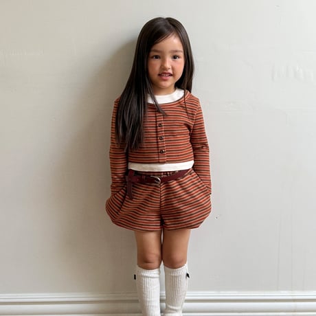 ellymolly/76. latte st bullon shorts  3-11