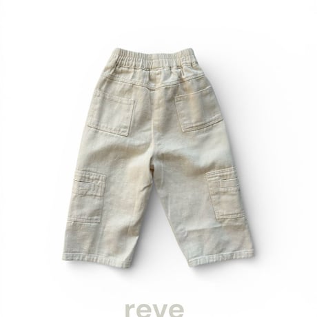 reve/10. utility cargo pants S-JS