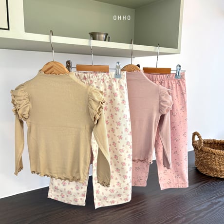 ohho/20. blla flower pants S-2XL