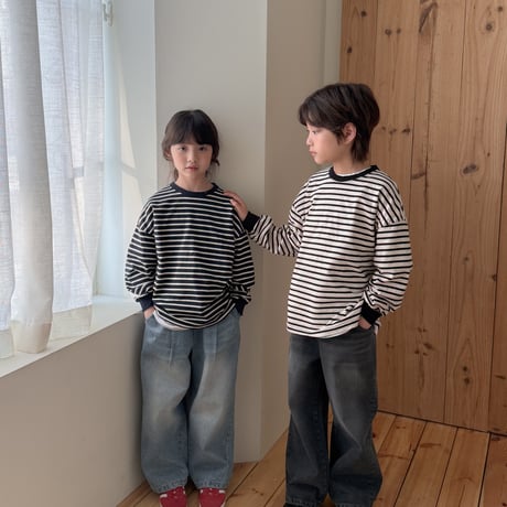 fromi/54. dangara long sleeve T-shirt JS-JL