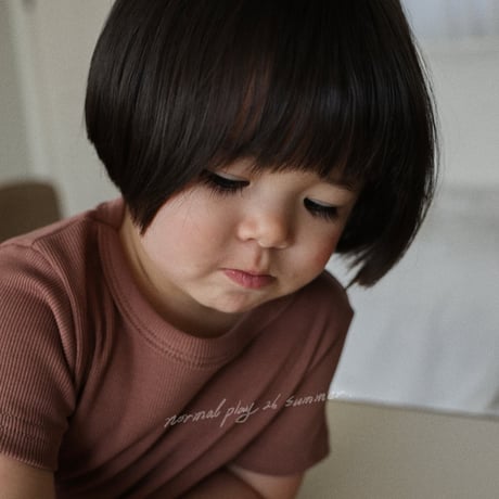 normalplay/19. bodle half t T-shirt 12M-XL