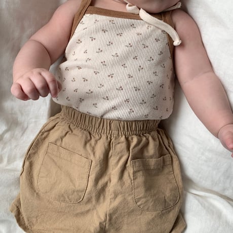 lalaland/45. pocket cotton half pants 6M-18M