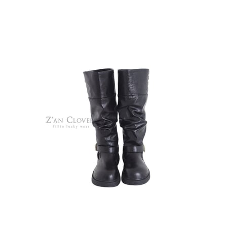zanclover/1. curf shirring long boots 160-220