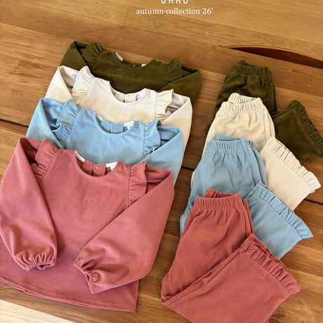 ohho/21. soft corduroy blouse S-2XL