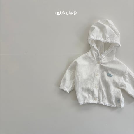 lalaland/77. creamy hood 6M-18M