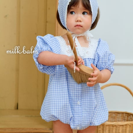 milkbalm/12. ivy check suit XS(-6M)-M(12M-18M)