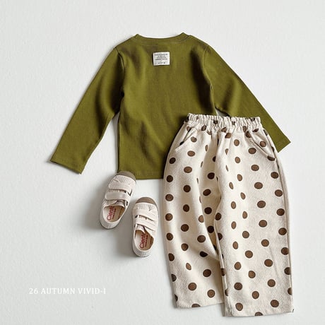 vividi/19. twil pattern pants XS-XL