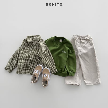 bonito/88. check shirt 12M-XL