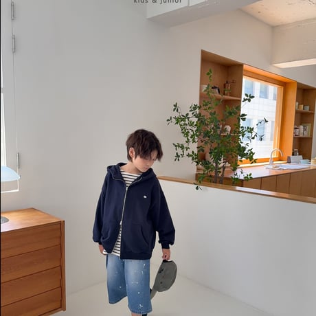 owen/30. two way boxy hood zipup JS-JXL