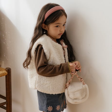 oren/28. lavender bear vest S-XL