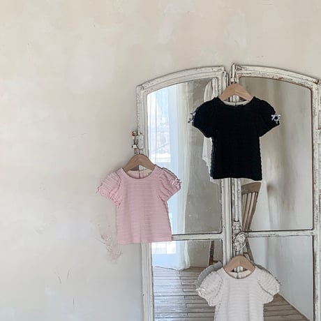 bebeholic/42. rory ribbon T-shirt S(3-6M)-L(12-18M)