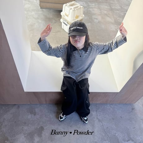 bunnypowder/11. mark collar T-shirt 2XL-4XL