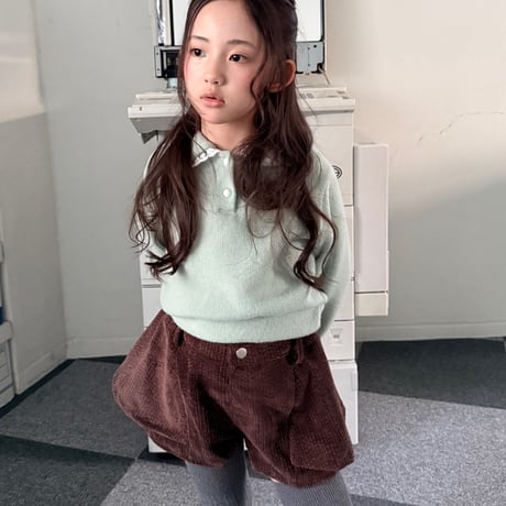 comma/17. lace collar T-shirt 140-150