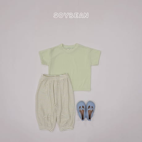 soybean/126. plan ) coco bullon updown set XS-XL