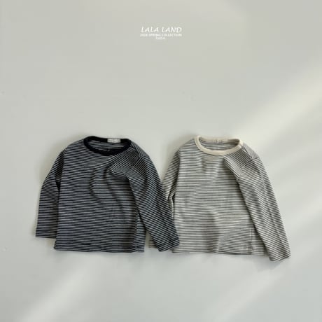 lalaland/57. bebe stripe T-shirt 12M-18M