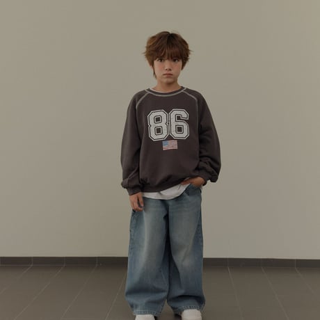 heydo/30. 86 raglan man-to-man JS-JL