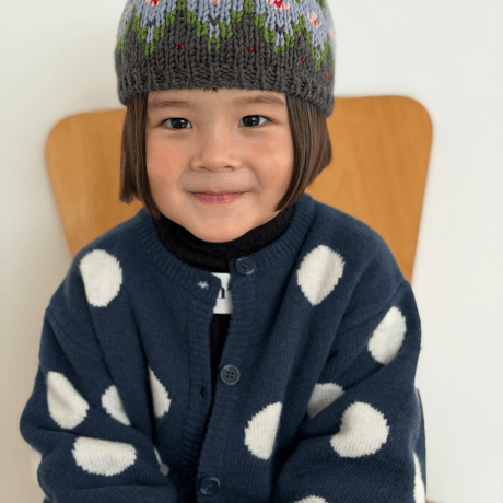 con_/31. snowman cardigan 1(66-77CM)-4(97-107CM)