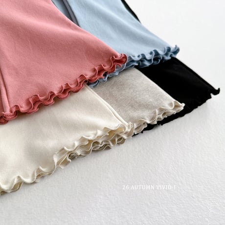vividi/52. plain span nalrari pants JS-JM