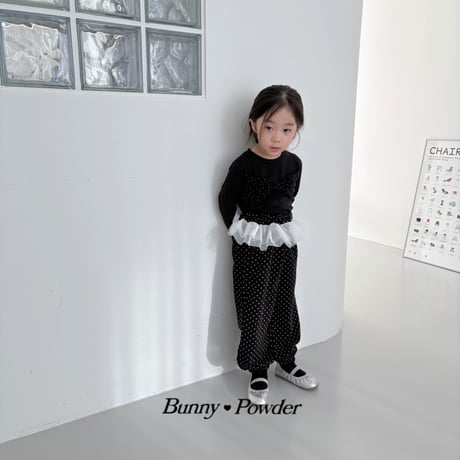 bunnypowder/50. ribbon T-shirt 2XL-4XL
