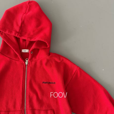 foov/46. waffle zipup JS-JM