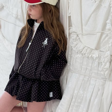 poisson/34. dot bunny ZipUp  S-XL