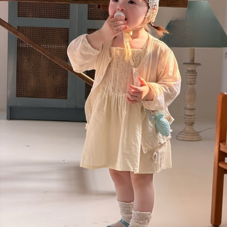 aiai/50. daily smoke one-piece S(6M-2Y)-XL(4-5Y)