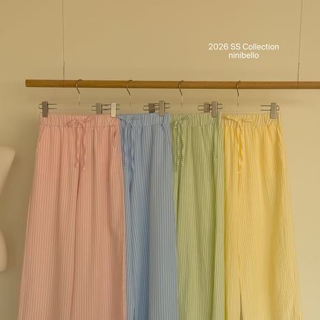 ninibello/137. adult ) Lounge cotton pants FREE