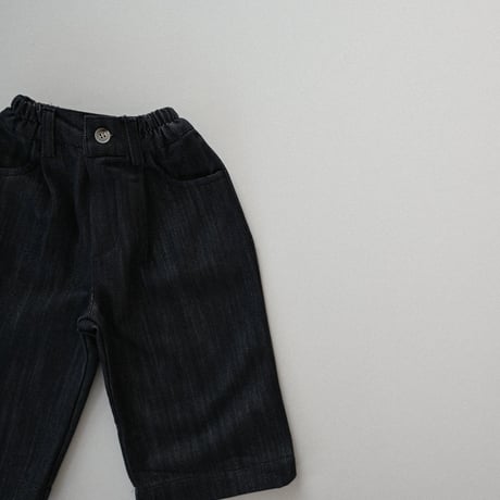 thebeige/19. Denim wide pants XXS-L