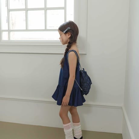 urbanrabbit/38. Low Denim Mini Dress XS-XL