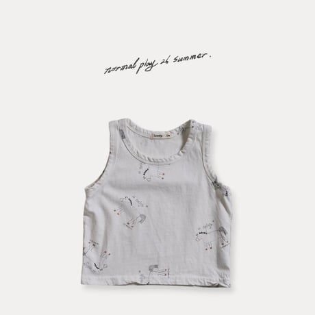 normalplay/71. pony sleeve T-shirt 12M-L