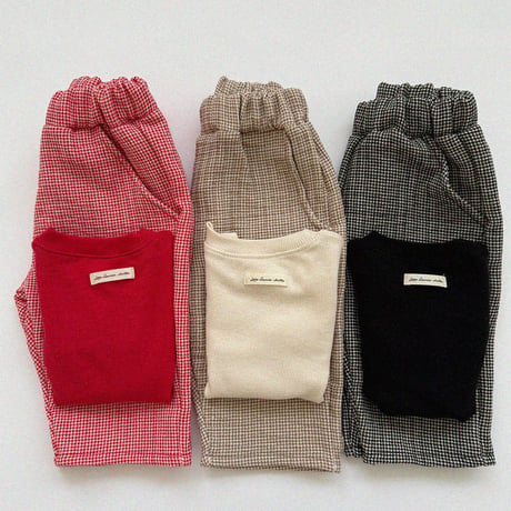 aosta/38. Check Pants S-2XL