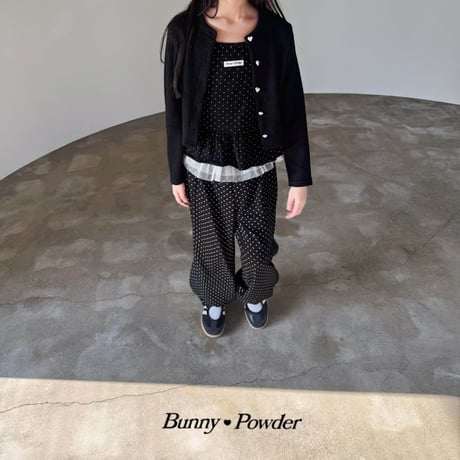 bunnypowder/59. heart button cardigan S-XL