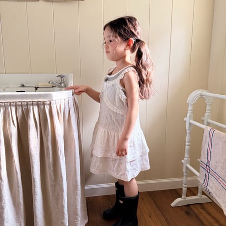 comma/136. lace kangkang one-piece 110-130