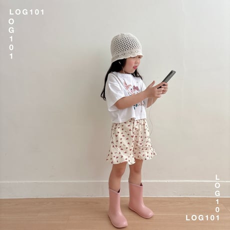log101/33. fril half pants S-XL