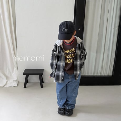 mamami/42. ray hood jacket XS-XL