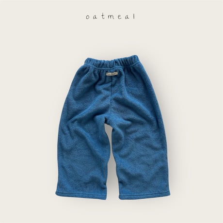 oatmeal/8. kids terry pants XS-XL