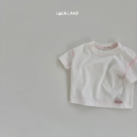 lalaland/56. two color point T-shirt 6M-18M
